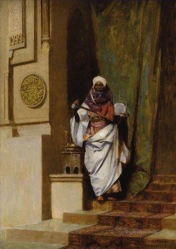 Árabe Painting - El centinela Jean Joseph Benjamin Constant Araber